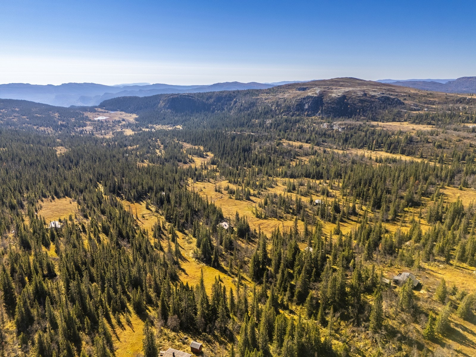 Dalen ligger omkranset av skog og åser, og tilbyr en fredelig atmosfære hvor naturen står i fokus. Galleribilde