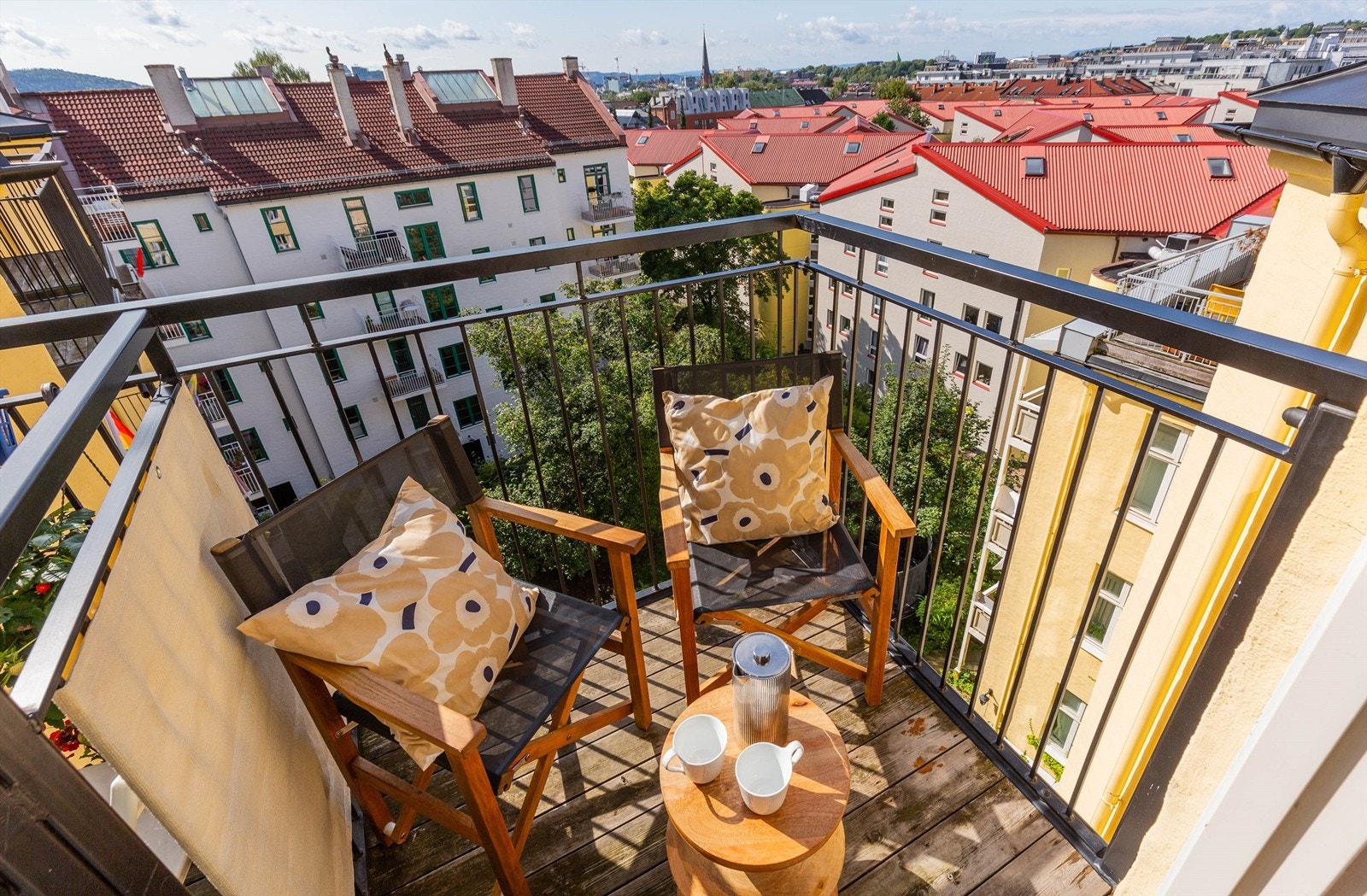 Her kan du enkelt innrede med en koselig sittegruppe. Galleribilde