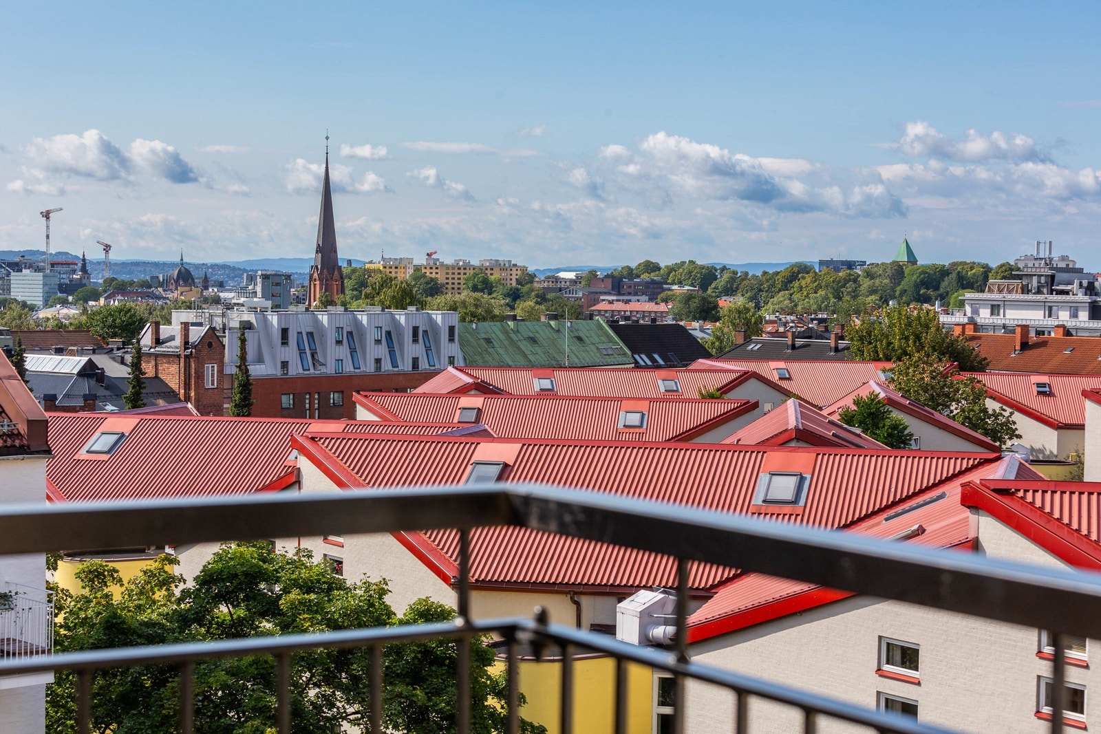 Solrikt med herlig utsikt. Galleribilde