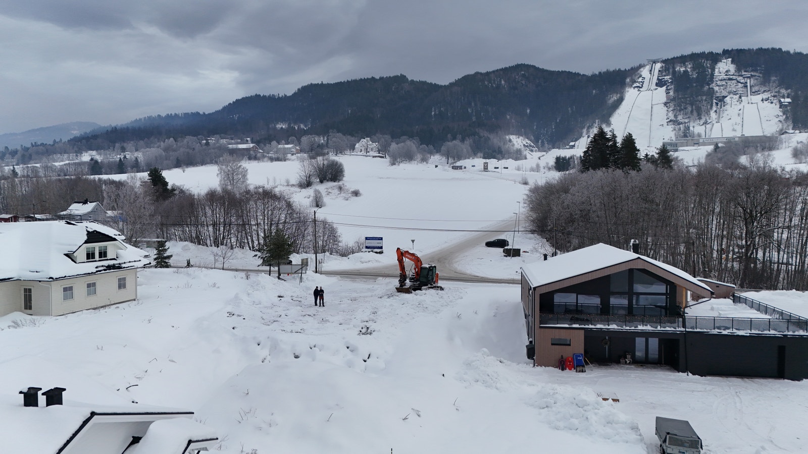 Flott belilggenhet, bilde tatt fra vest Galleribilde