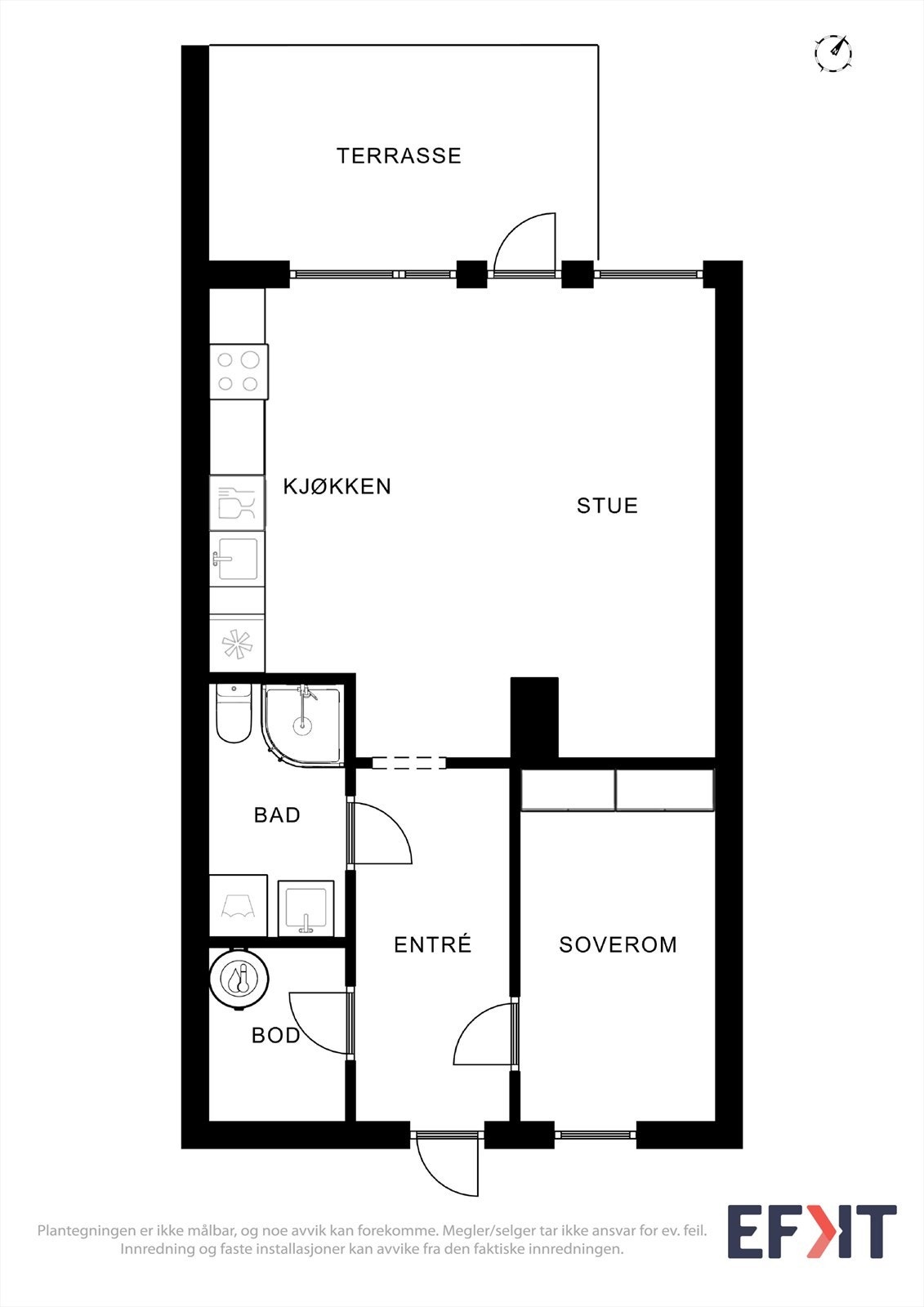 Plantegning Galleribilde