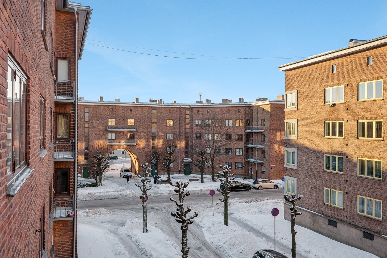 Det er fint utsyn fra leiligheten Galleribilde