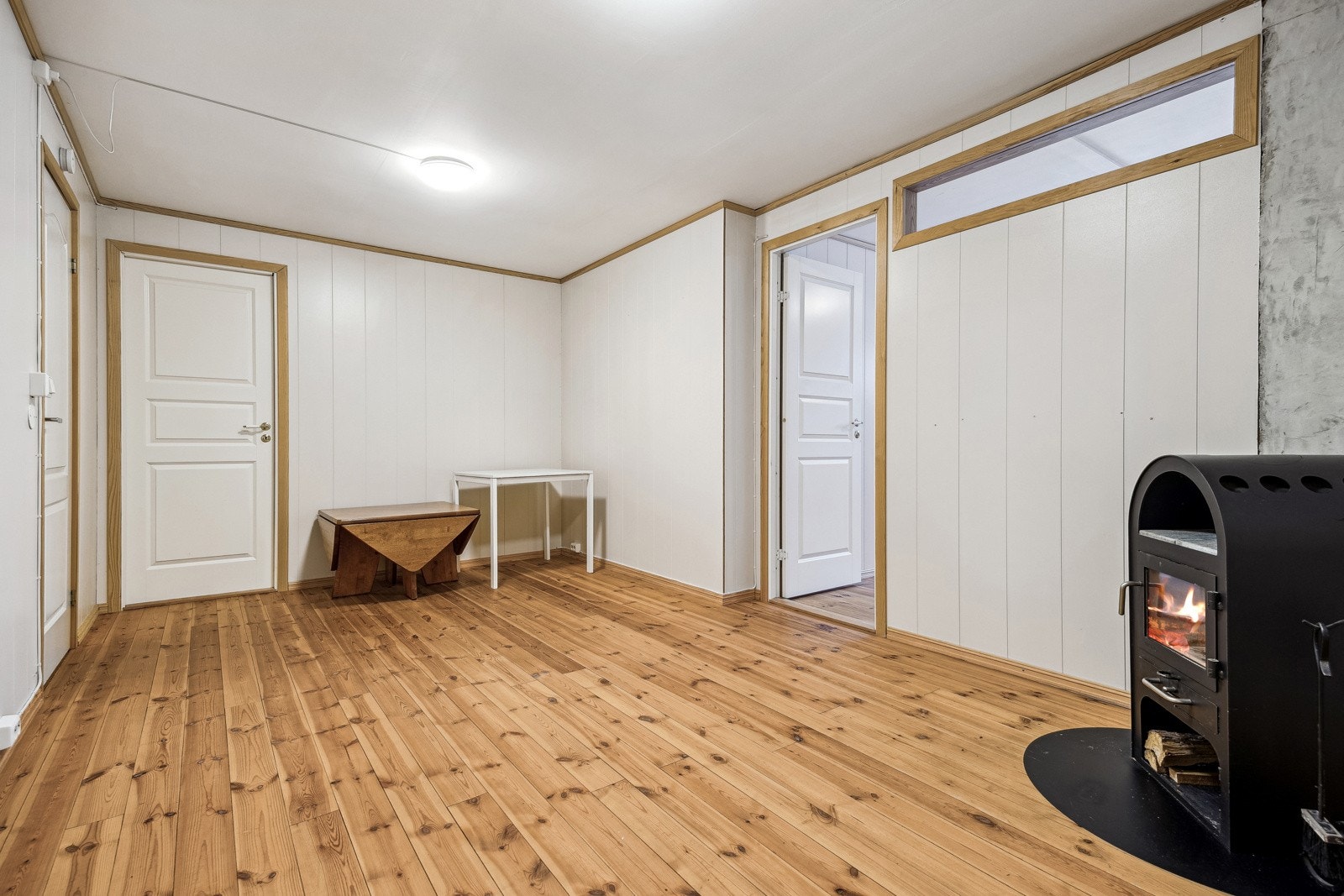 Vedovn gir god varme. Galleribilde