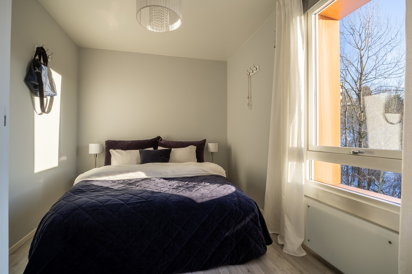 Her ligger alt til rette for en god natts søvn. Galleribilde