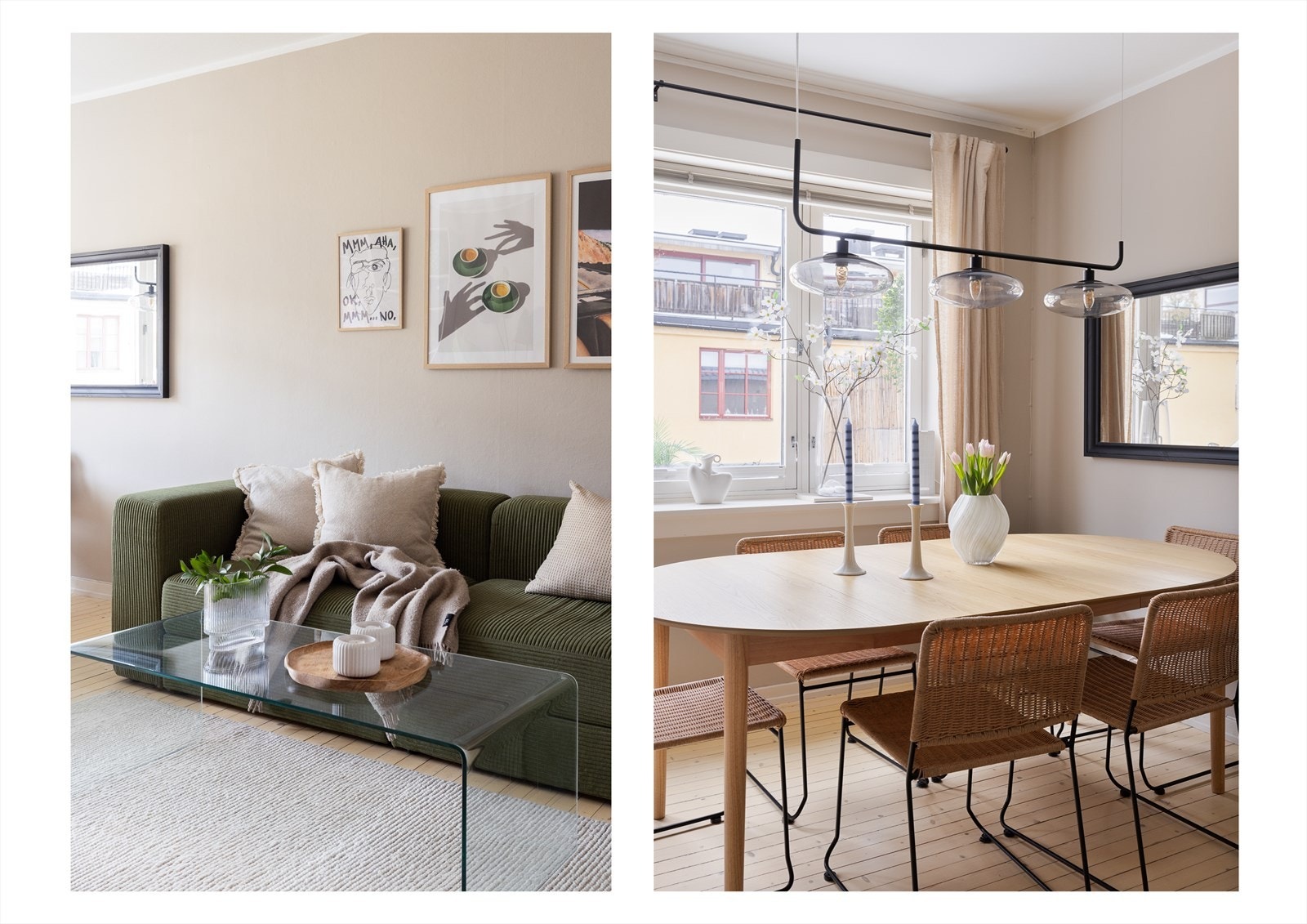 Her kan du innrede i ulike soner, uten å sette romfølelsen på spill. Galleribilde