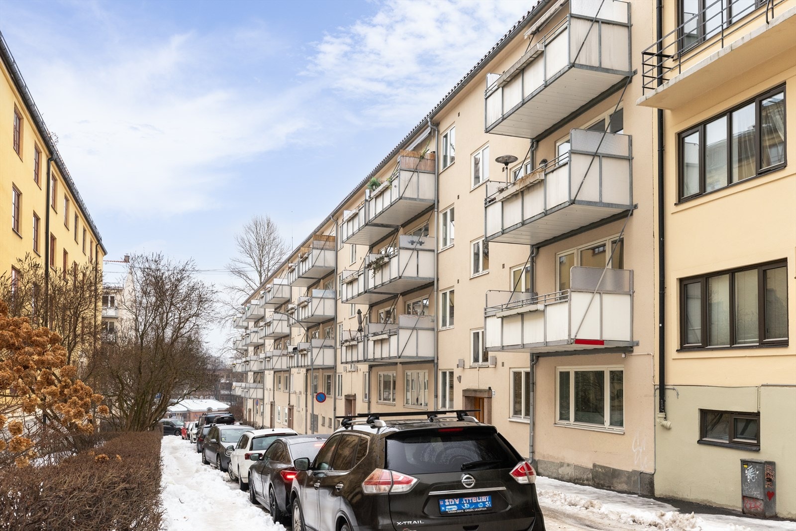 Leiligheten ligger i en rolig og trafikkstille gate. Galleribilde