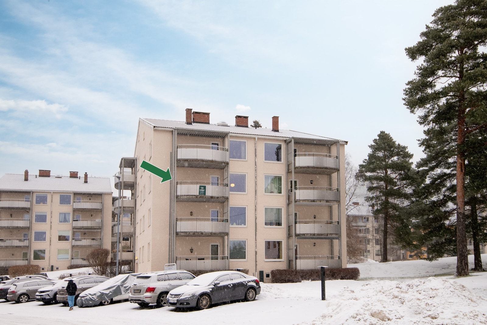 Leiligheten ligger i 3.etasje. Galleribilde