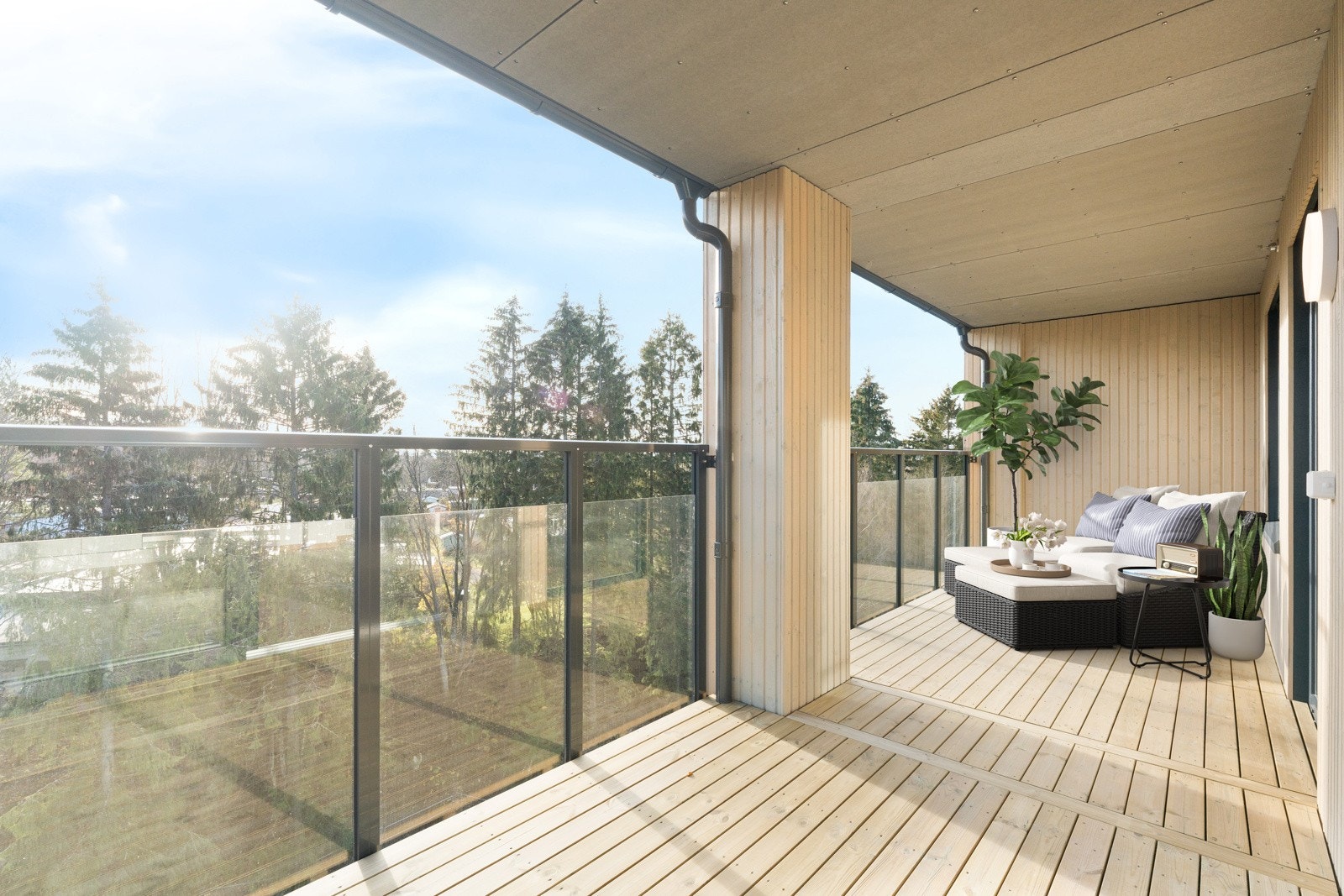 Velkommen til Døliringen 29, leilighet J501! Ny og innbydende 3-roms hjørneleilighet i det populære prosjektet Vestskogen. Bildet er digitalt stylet. Galleribilde