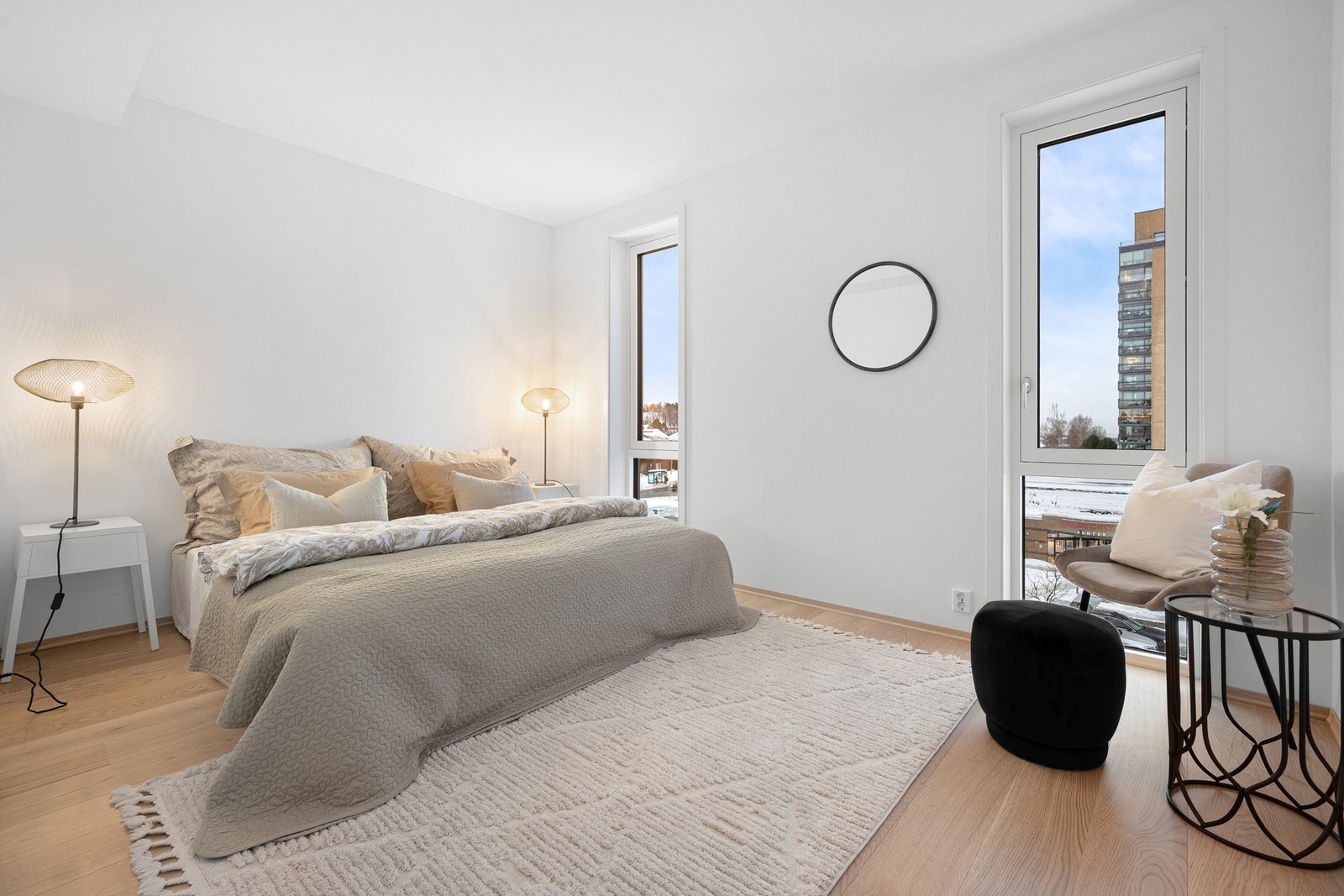 Leiligheten disponerer to soverom av god størrelse. Galleribilde