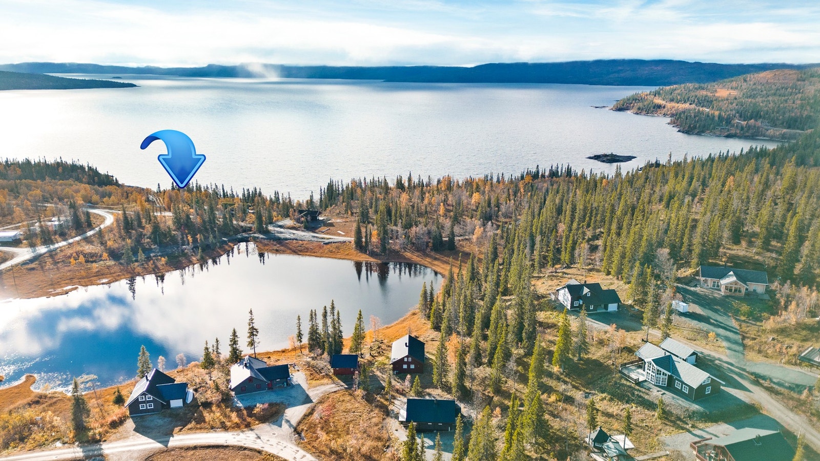 Eiendommen ligger i nærheten av Børgefjellsenteret med alpintanlegg Galleribilde