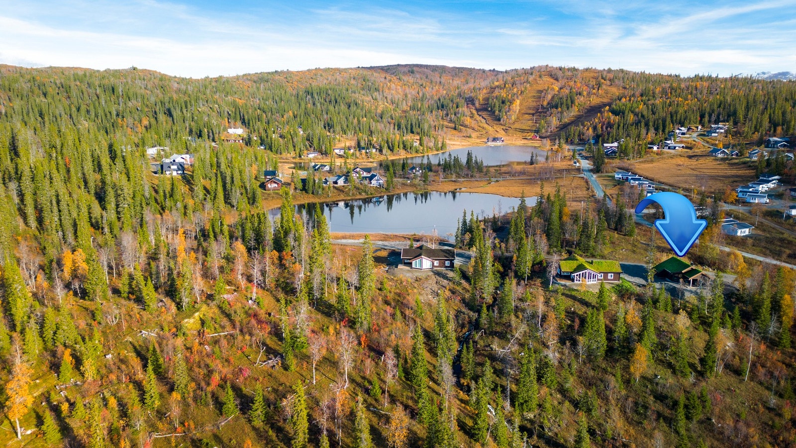 Området er et eldorado for frilufts- og skiinteresserte Galleribilde