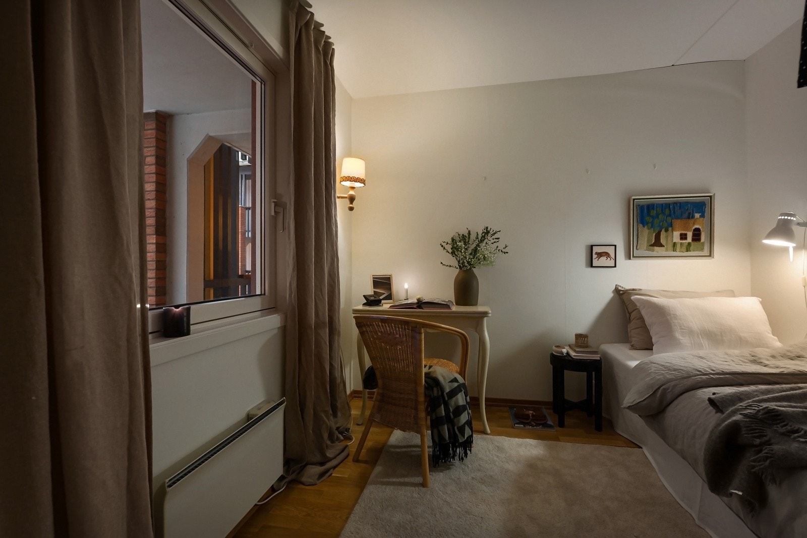 Begge rommene er romslige og kan tilpasses ulike behov. Galleribilde