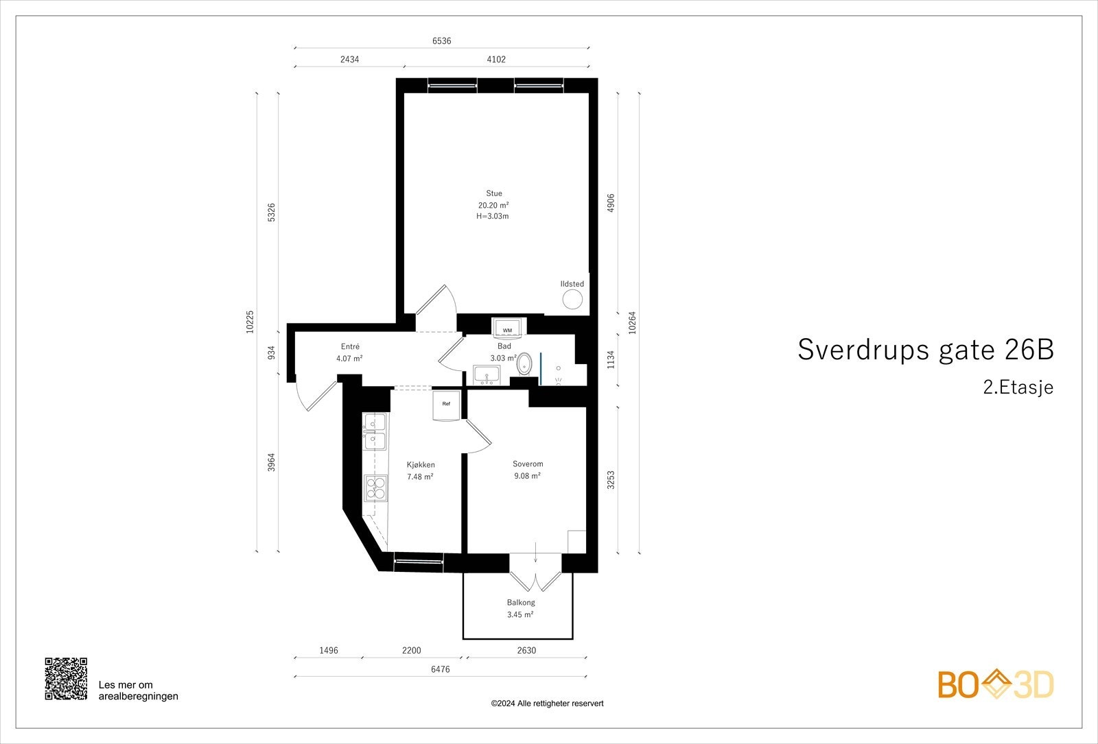 Plantegning. Galleribilde