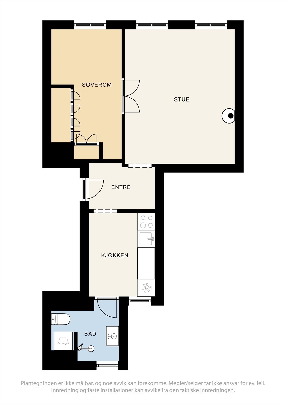 Plantegning Galleribilde