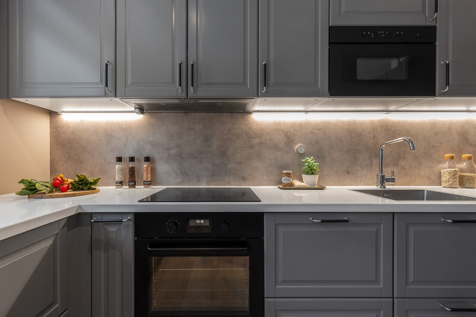 Etter at selger overtok boligen i 2019 er det blitt gjort flere oppgraderinger, blant annet er kjøkkenet nytt. Galleribilde