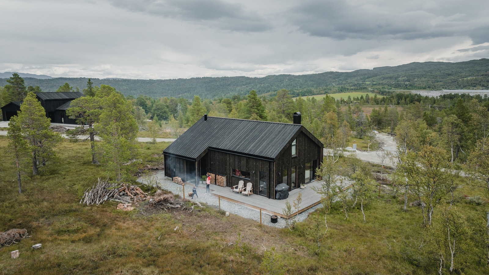 Eksempelbilde av prosjektert hyttemodell Skogly Galleribilde