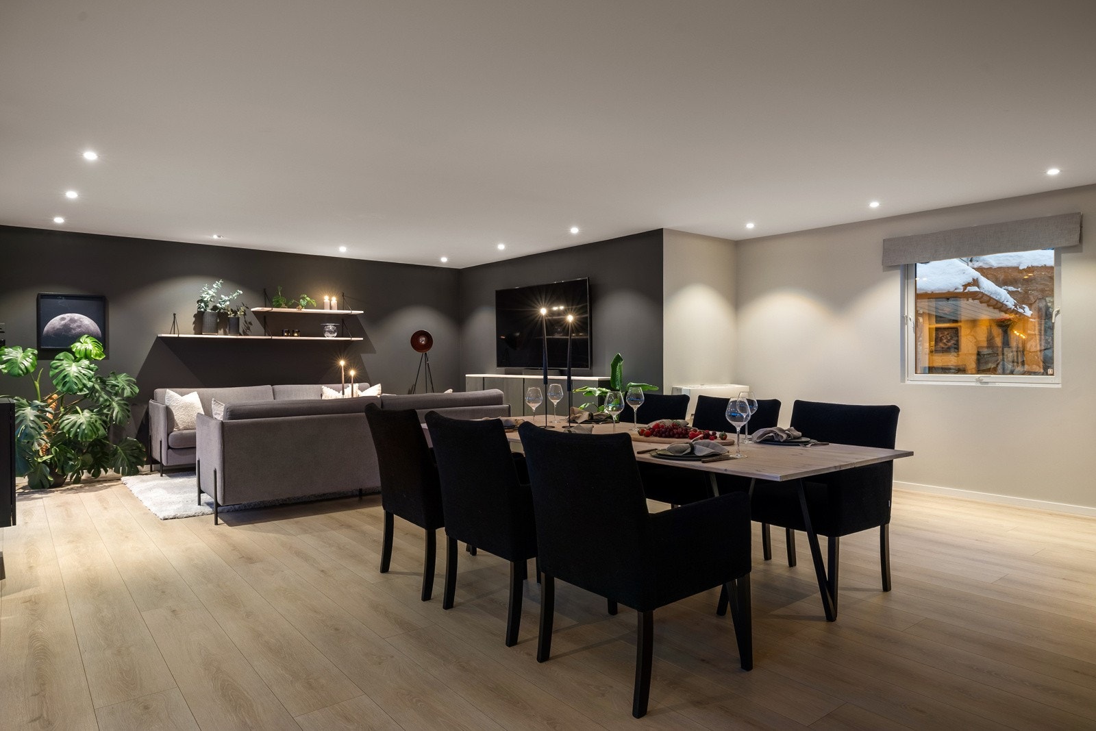 Stemningsbilde/kveldsbilde Galleribilde