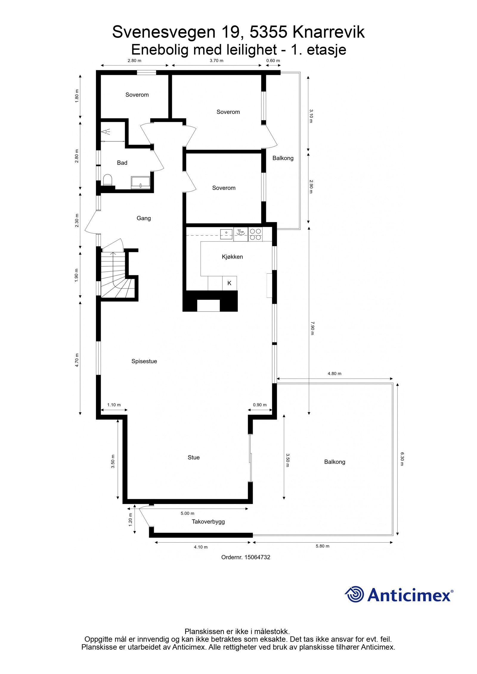 Plantegning | 1.etasje. Galleribilde