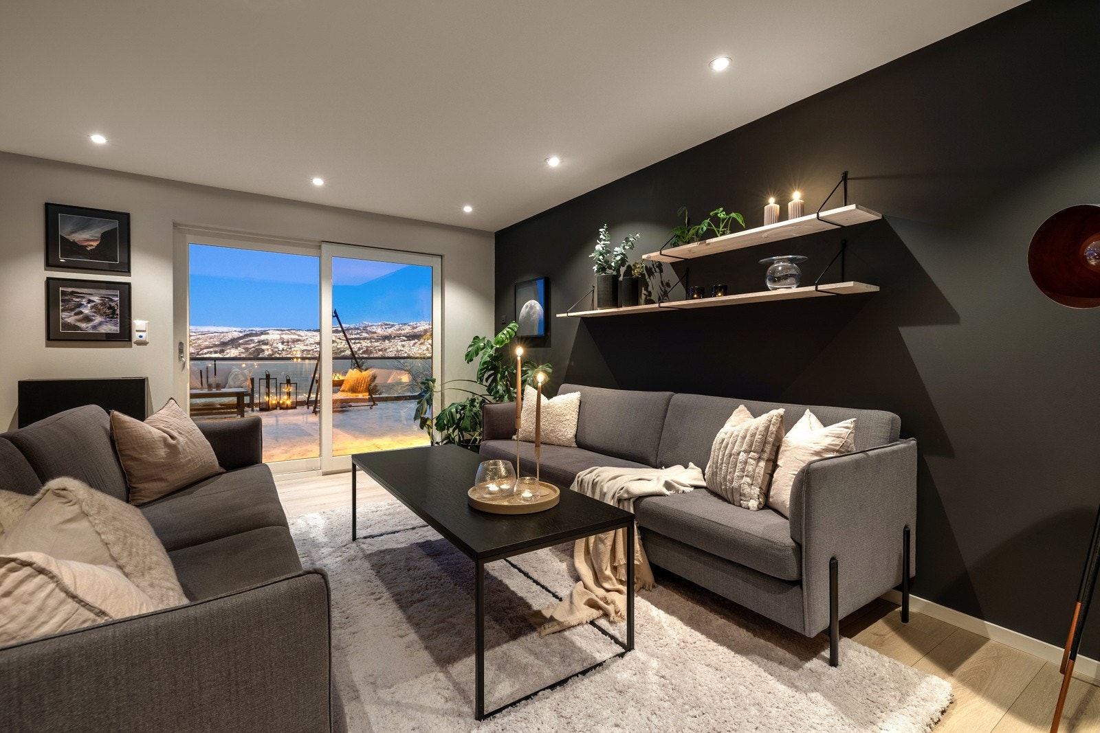 Stemningsbilder/kveldsbilde Galleribilde