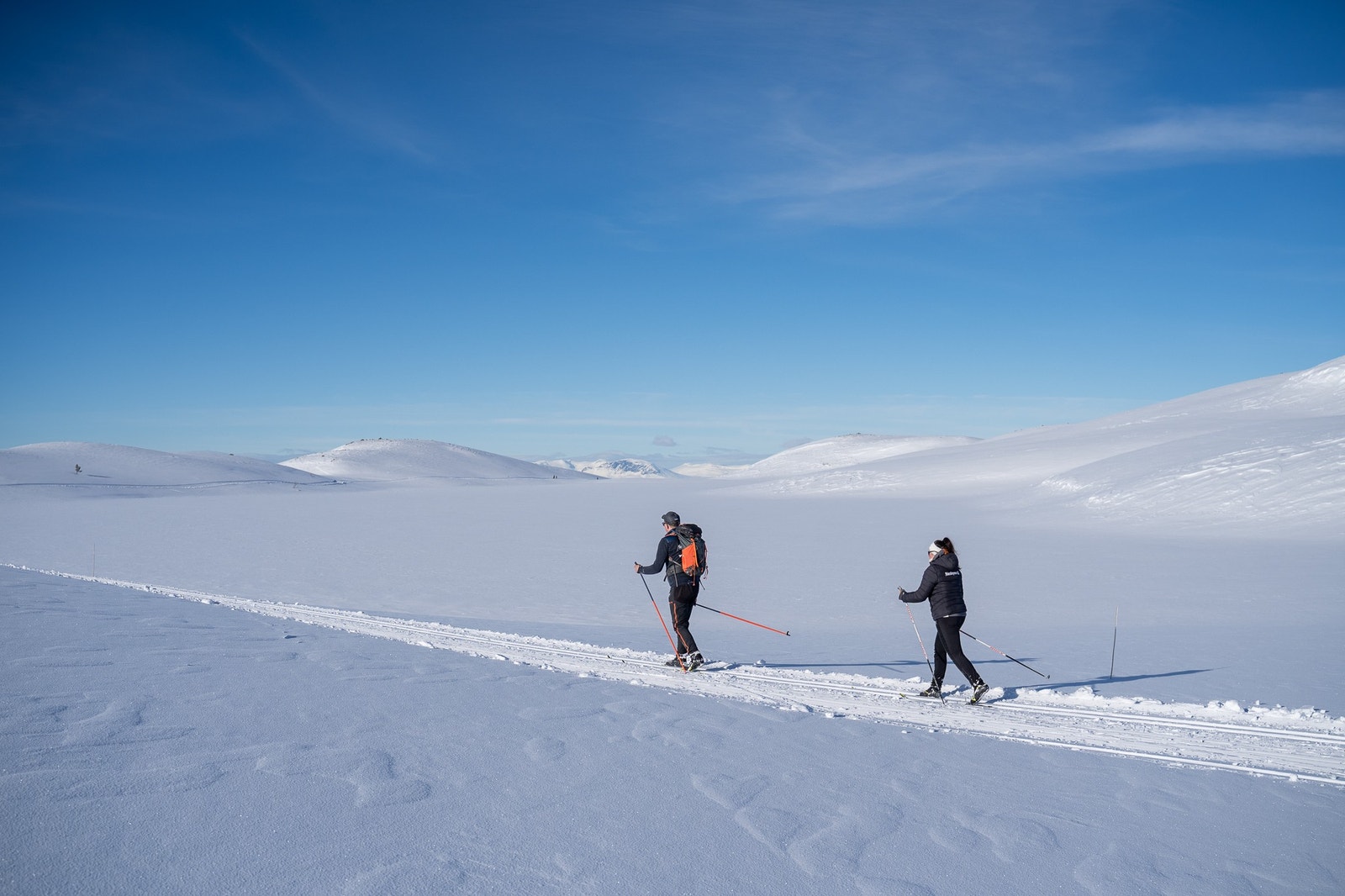 Opplev magiske forhold innover mot snaufjellet Galleribilde