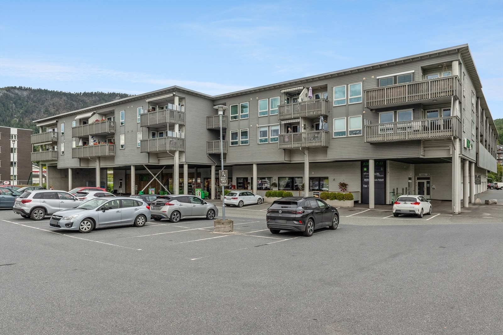 Gangavstand til KIWI Galleribilde