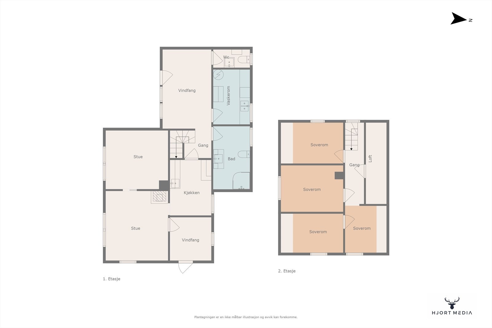 Plantegning Galleribilde