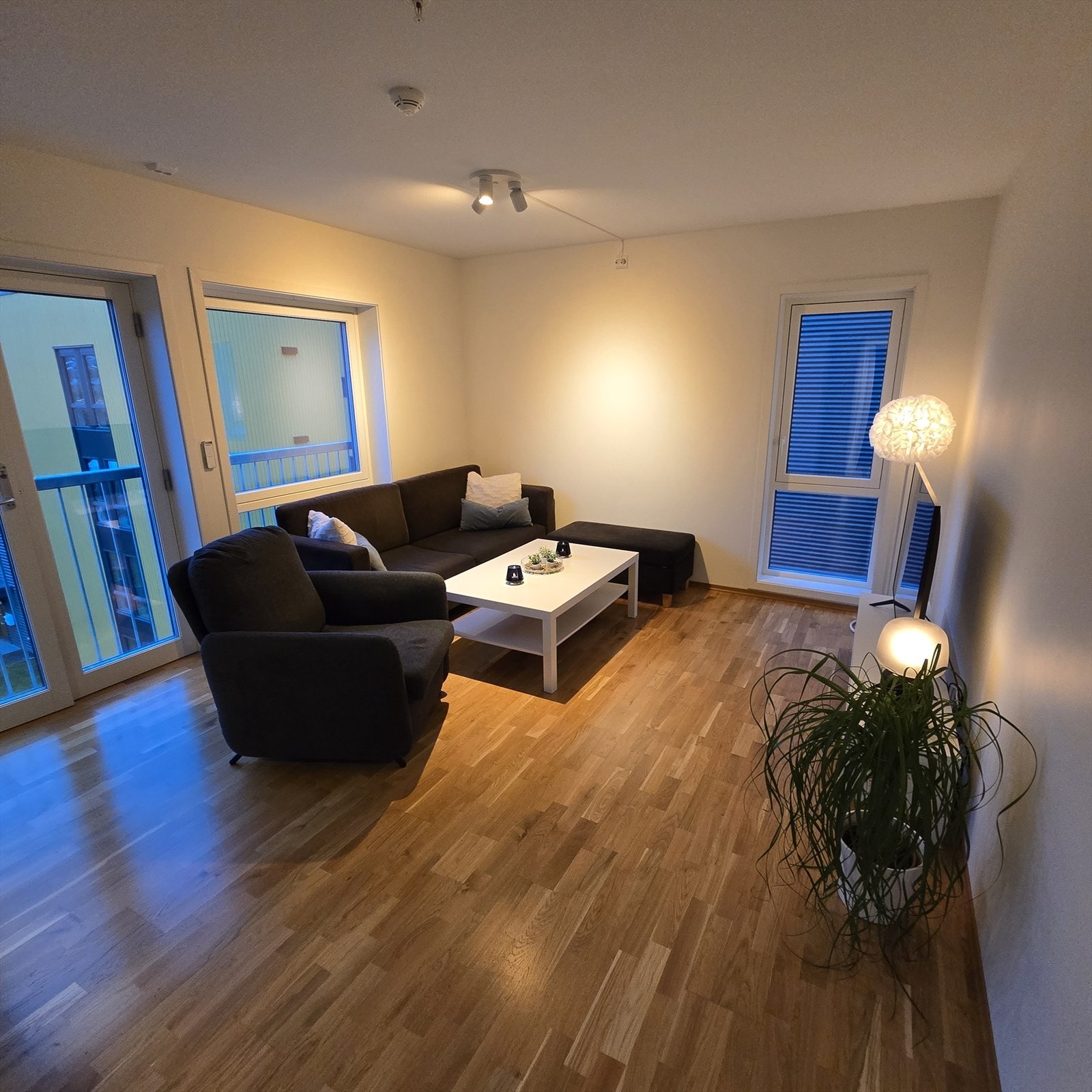 Kveldsbilde tatt av selger. Galleribilde