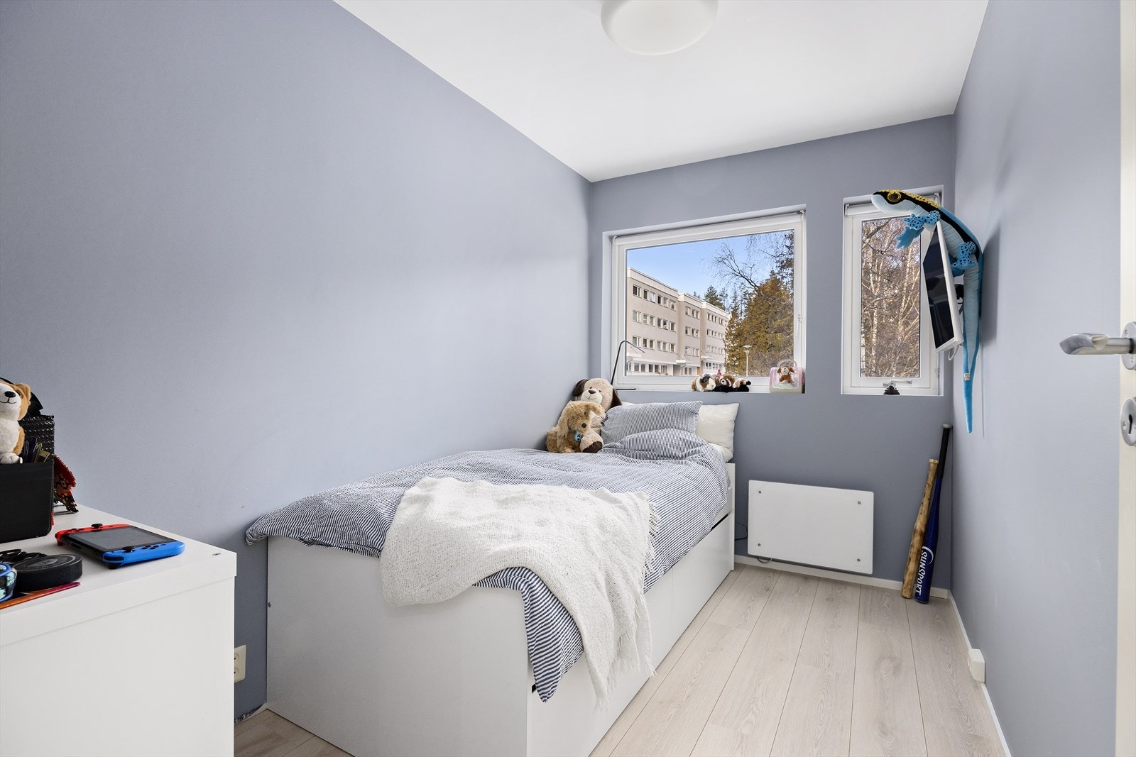 Første soverom egner seg godt som et barnerom Galleribilde