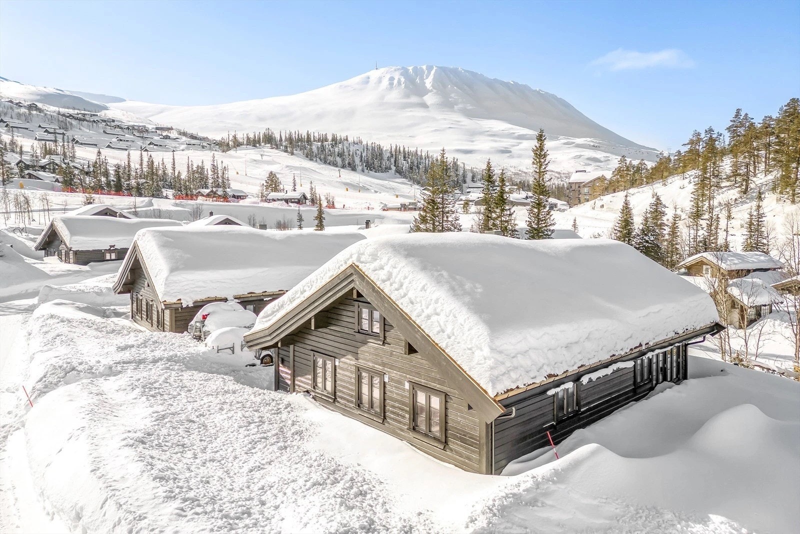 Utsikt mot den magiske Gaustatoppen Galleribilde