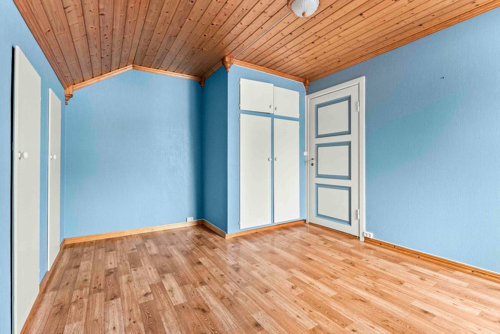 Det er god plass til dobbeltseng i soverommene Galleribilde