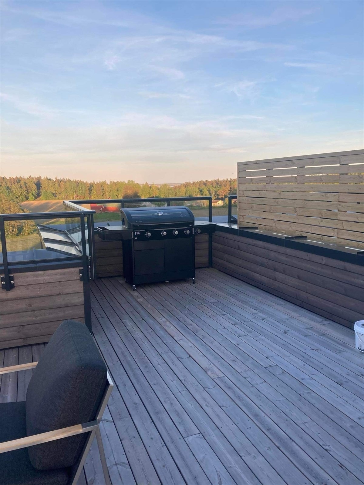 Felles grill på takterrassen. Galleribilde