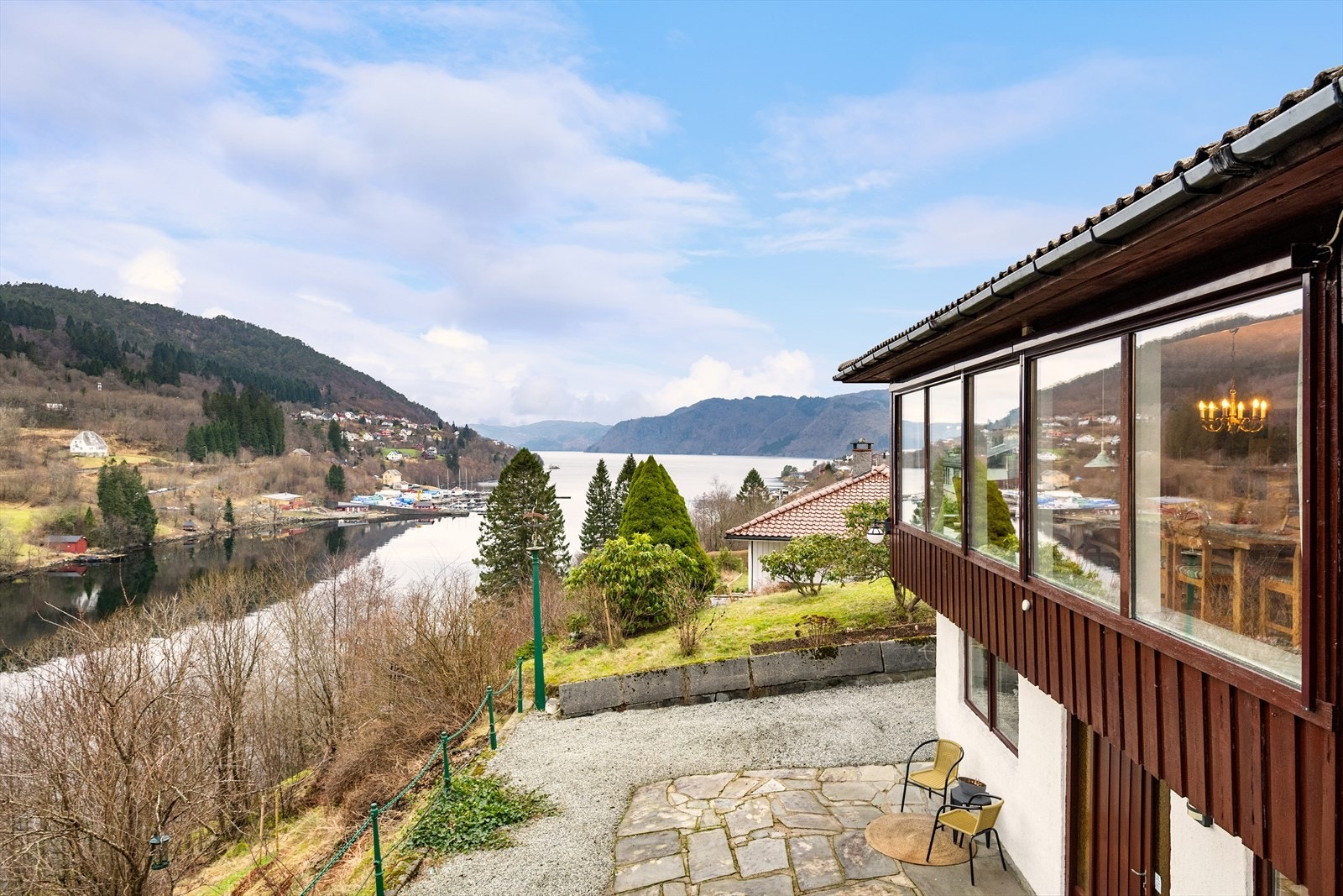 Parti av sjøutsikten... Galleribilde