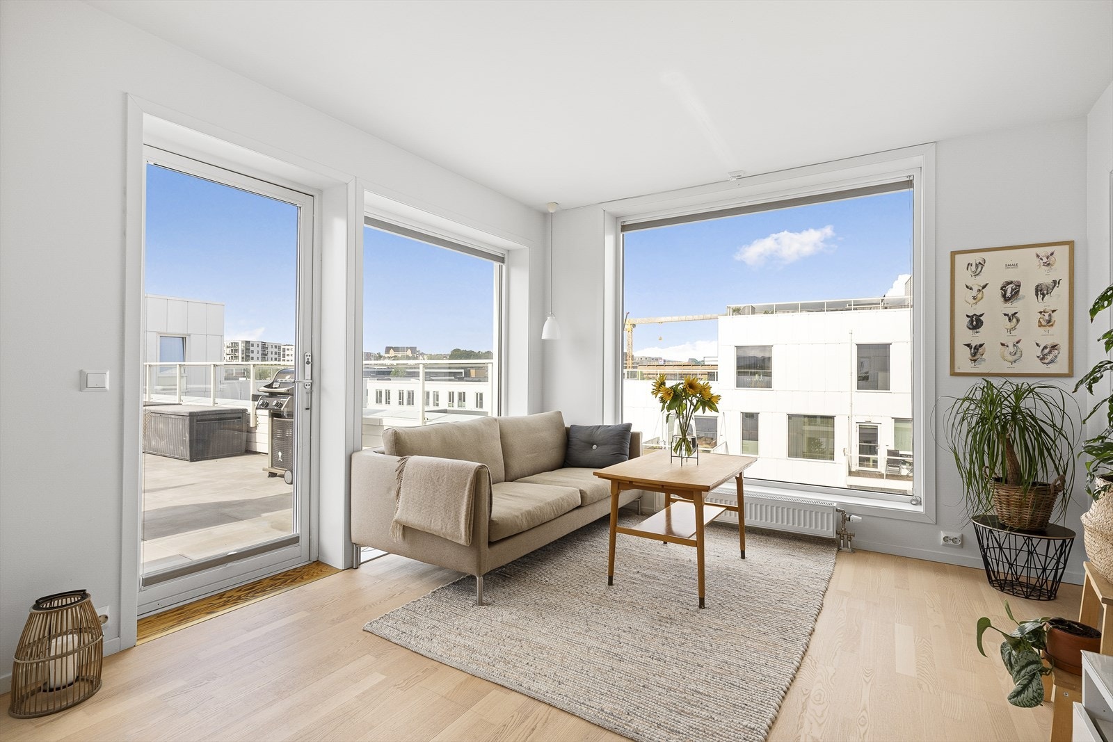 Direkte utgang til terrasse Galleribilde