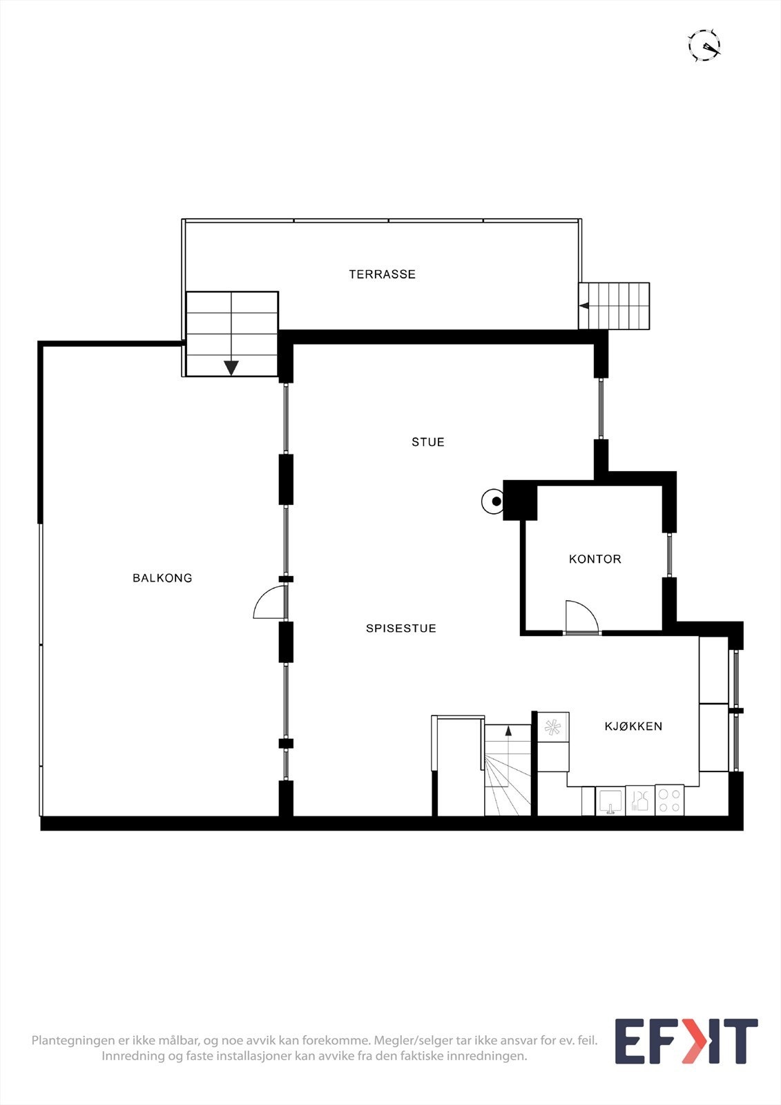 Plantegninger over 2. etasje Galleribilde