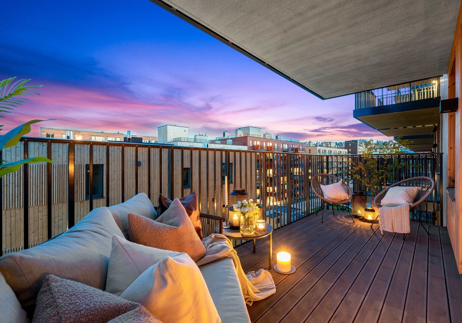 Leiligheten holder en høy standard med bl.a balansert ventilasjon og fjernvarme. Galleribilde