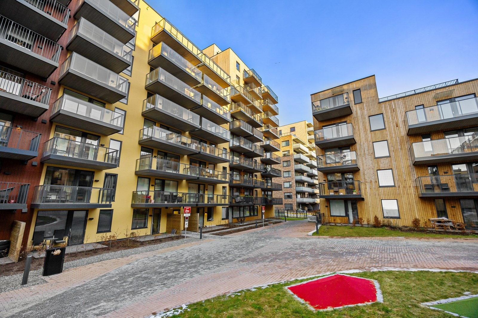 Byggets fasade Galleribilde