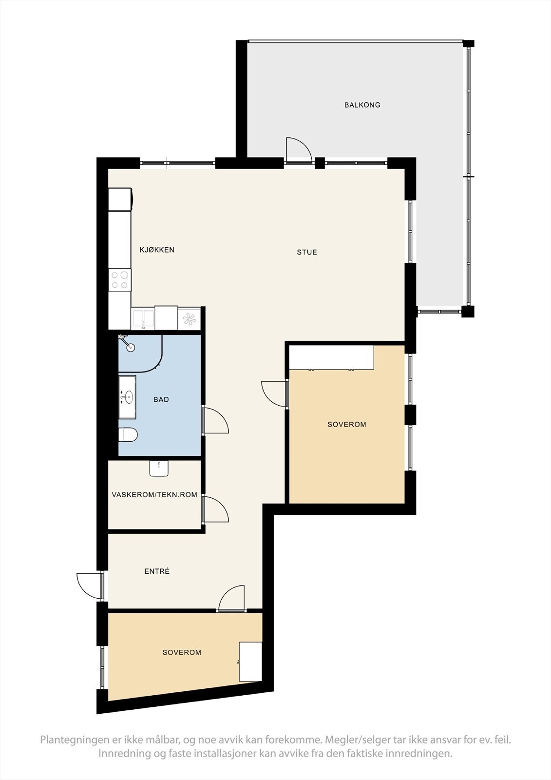 Plantegning. Galleribilde