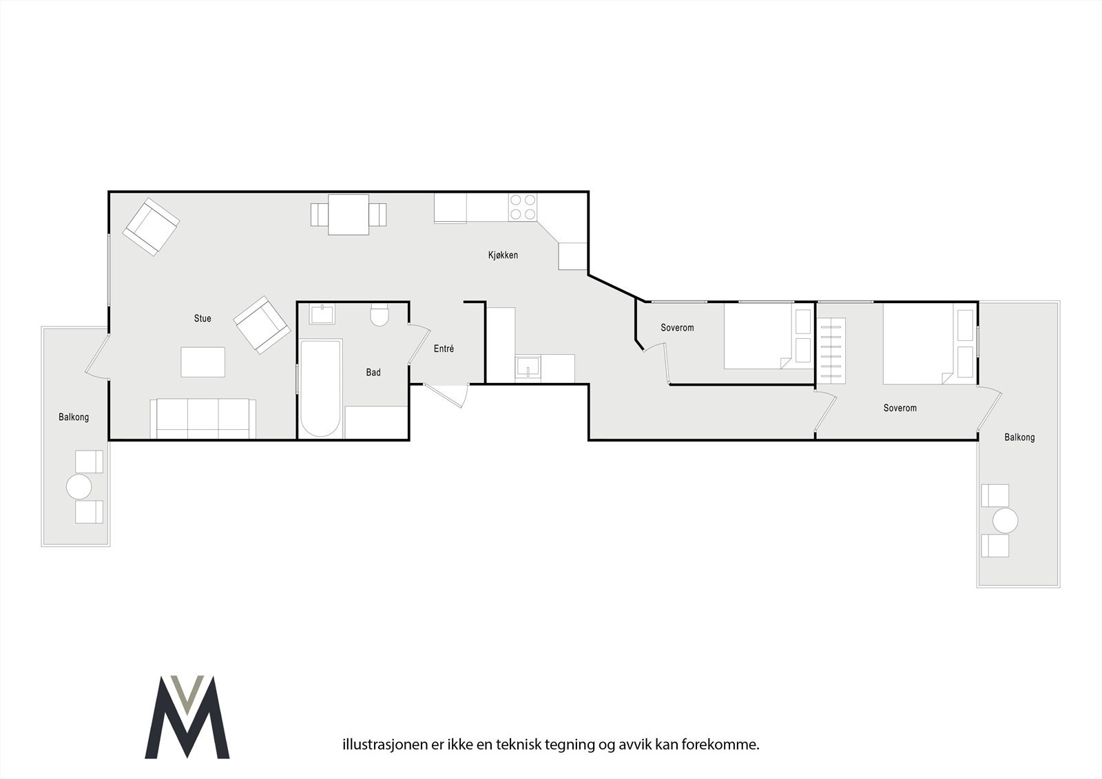 Plantegning. Galleribilde
