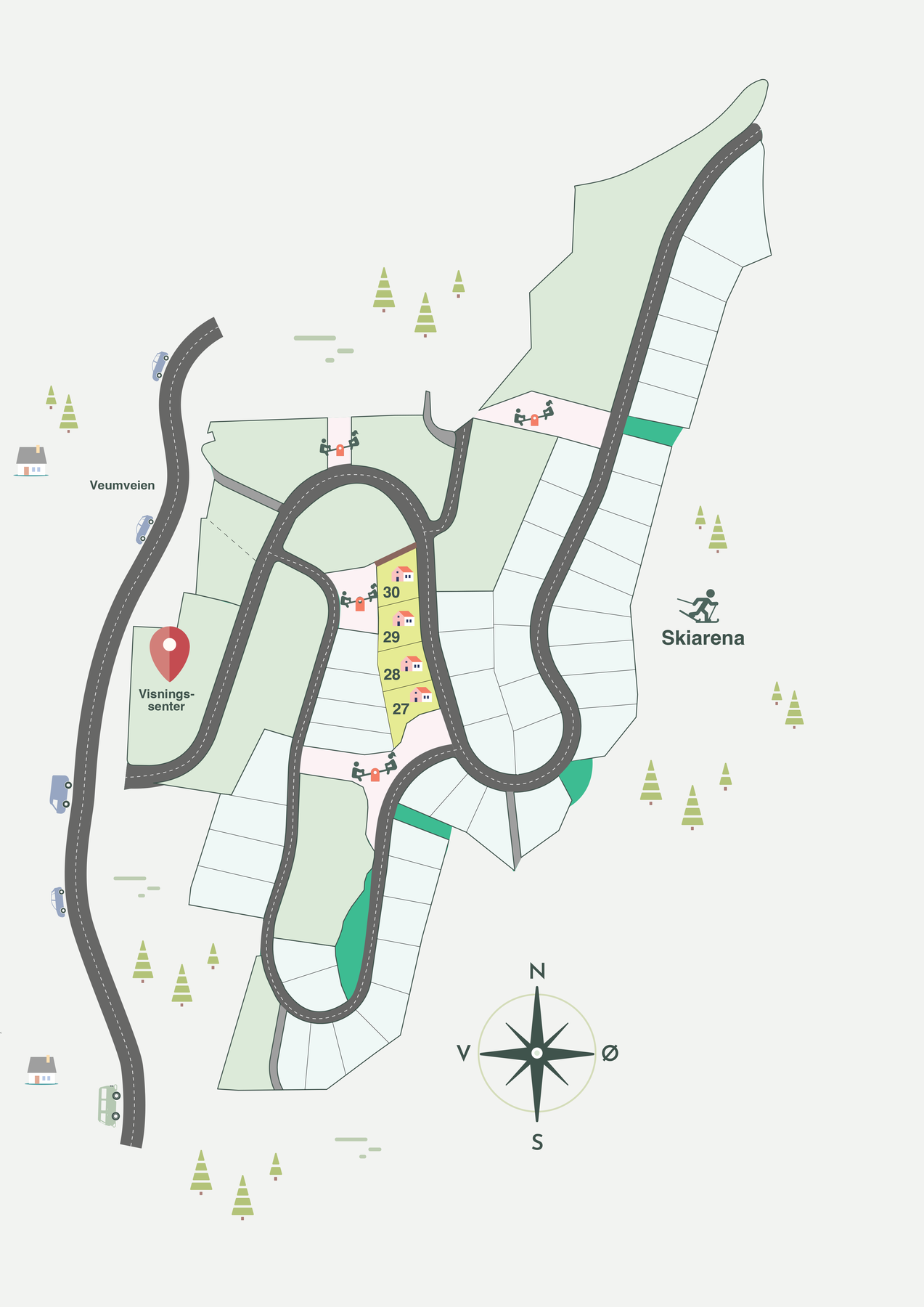 Oversiktskart Galleribilde