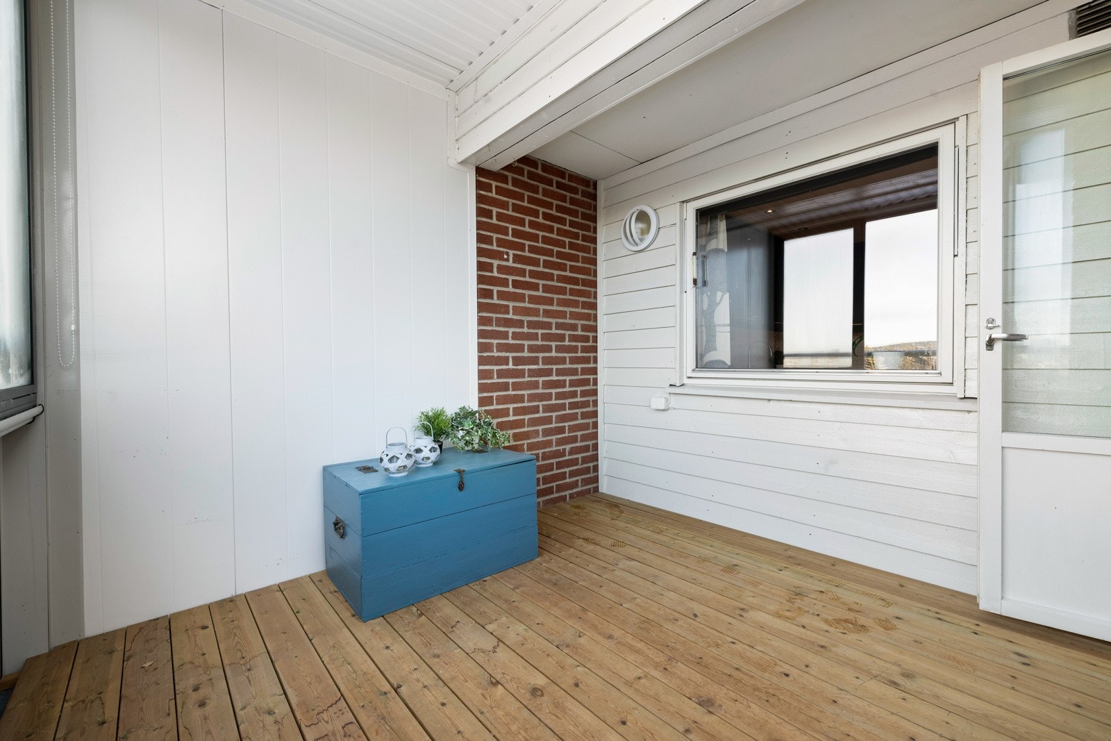 Det er god plass til sittegruppe. Galleribilde