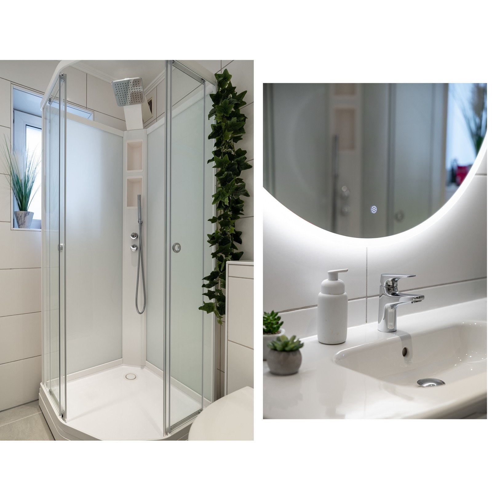 Nytt dusjkabinett fra 2023. Galleribilde