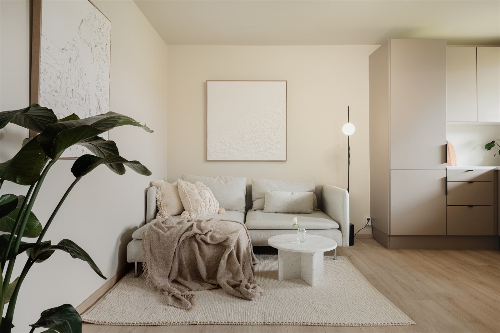 Leiligheten har blitt oppusset i 2024. Galleribilde