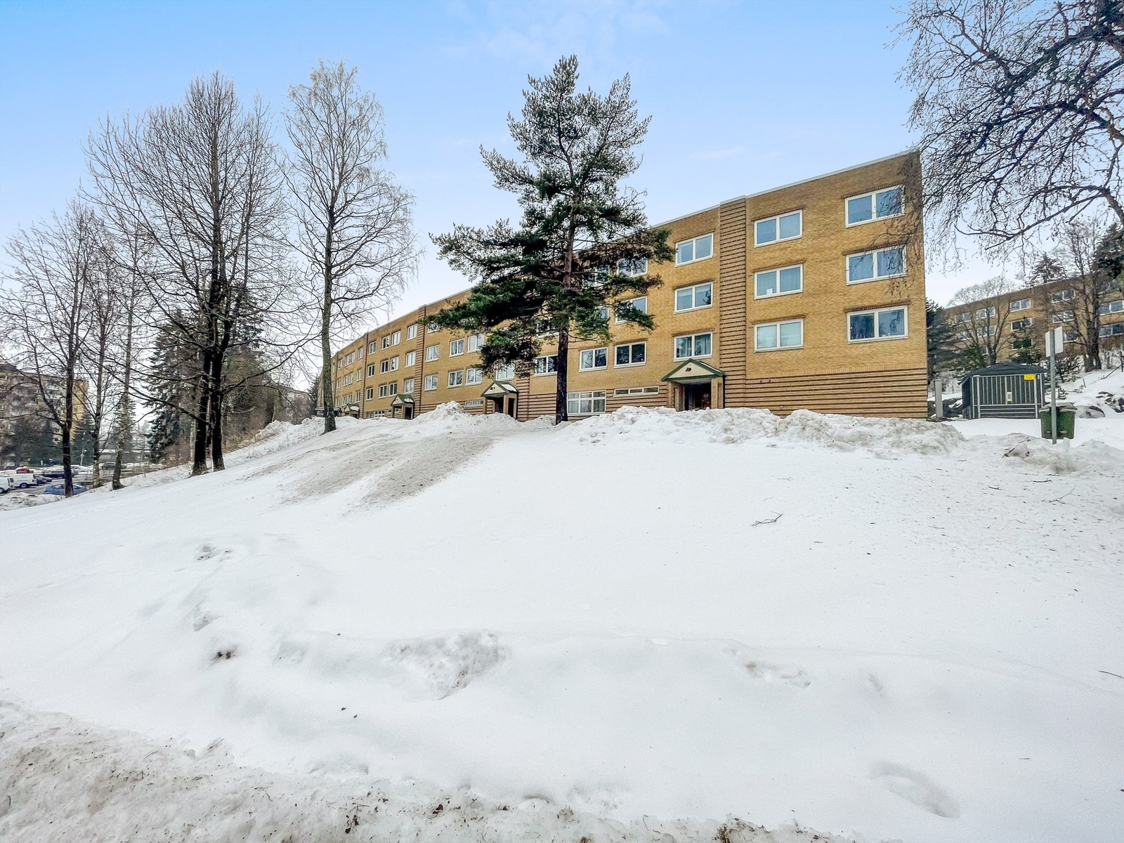 Byggets fasade Galleribilde