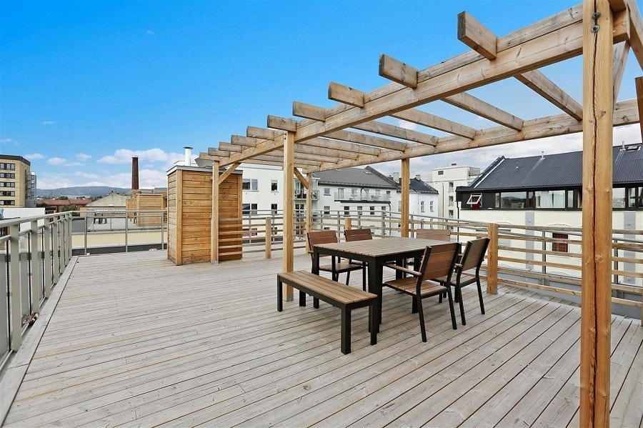 Takterrasse Galleribilde