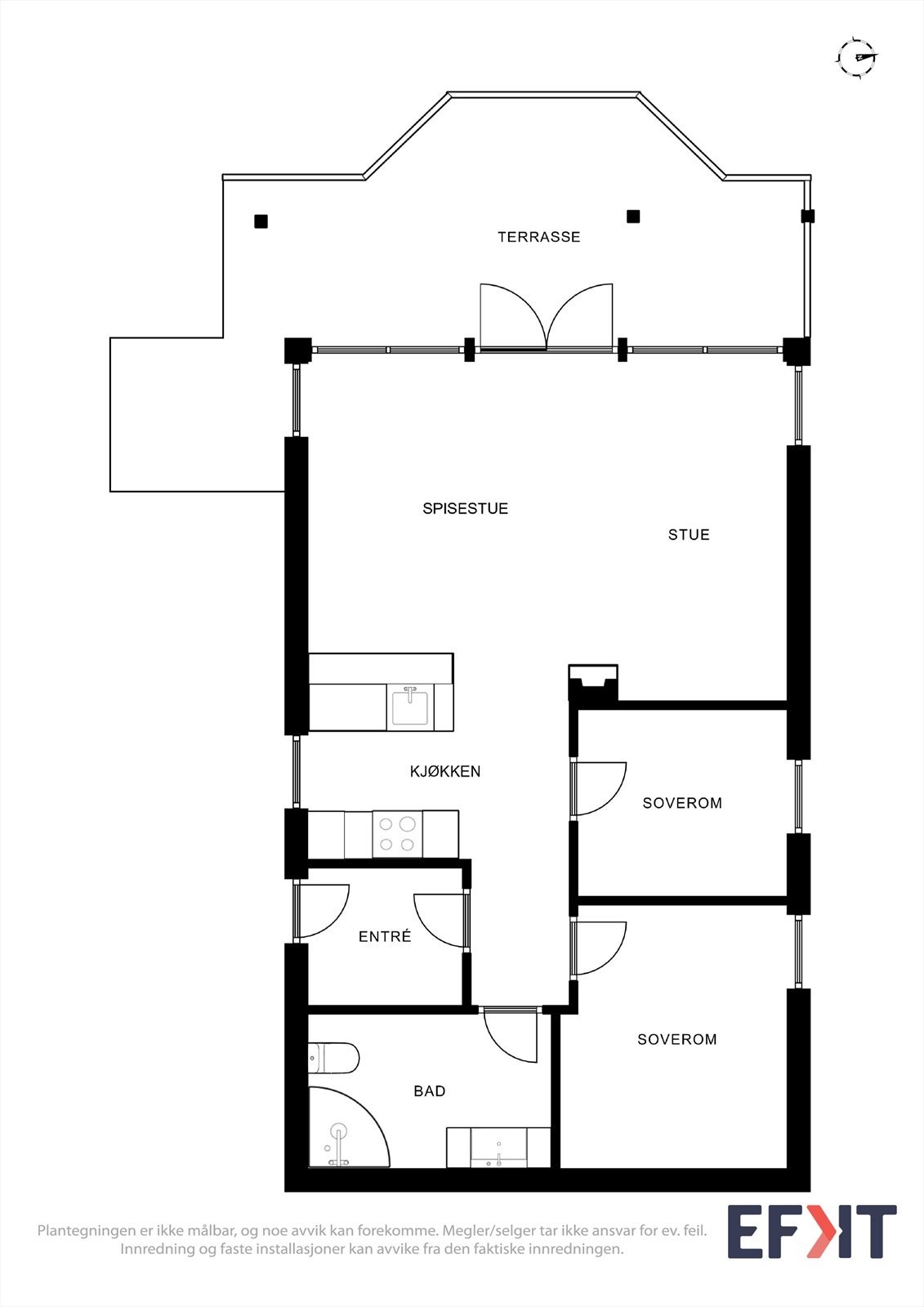 Plantegning. Galleribilde
