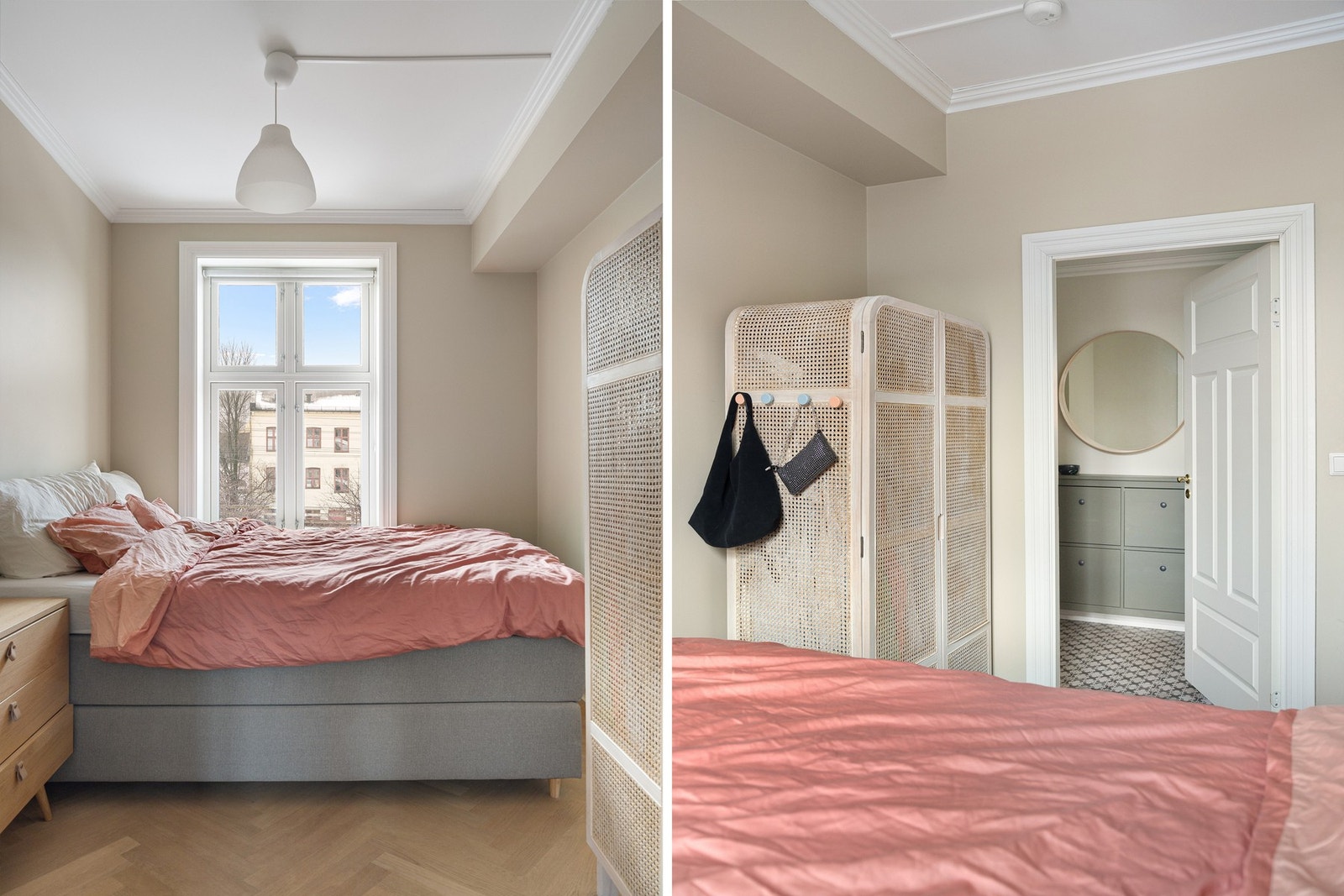 Her er det plass til øvrige soveromsmøblement. Galleribilde