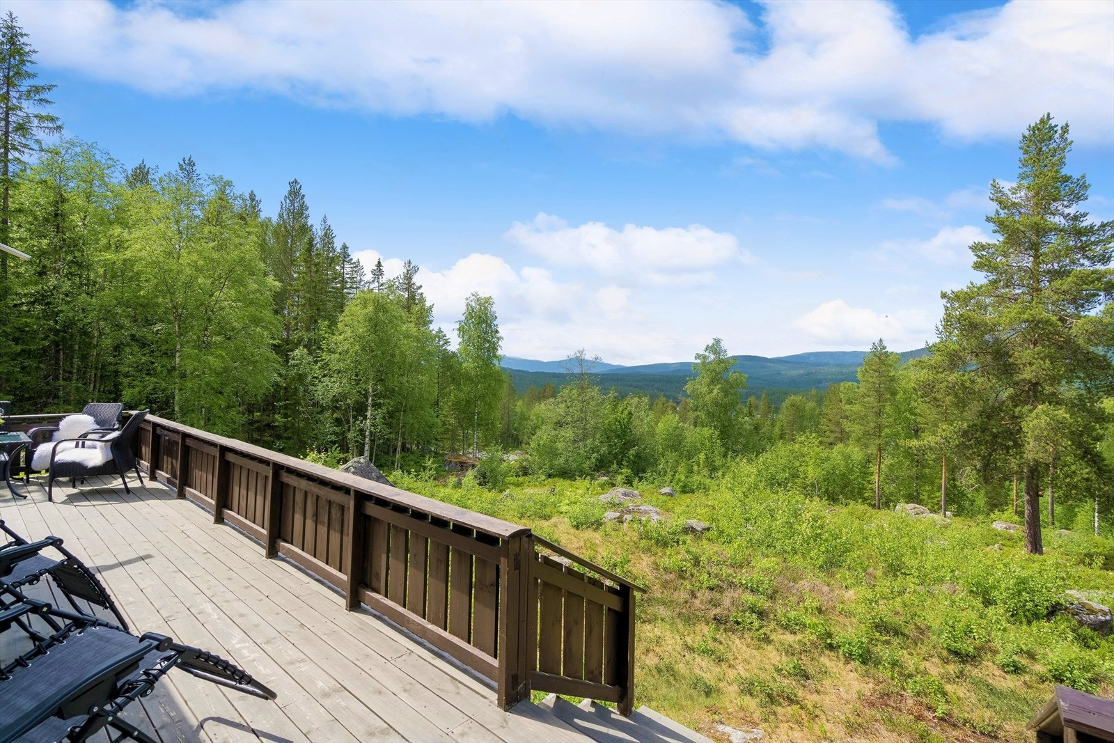 Tomten er naturtomt Galleribilde