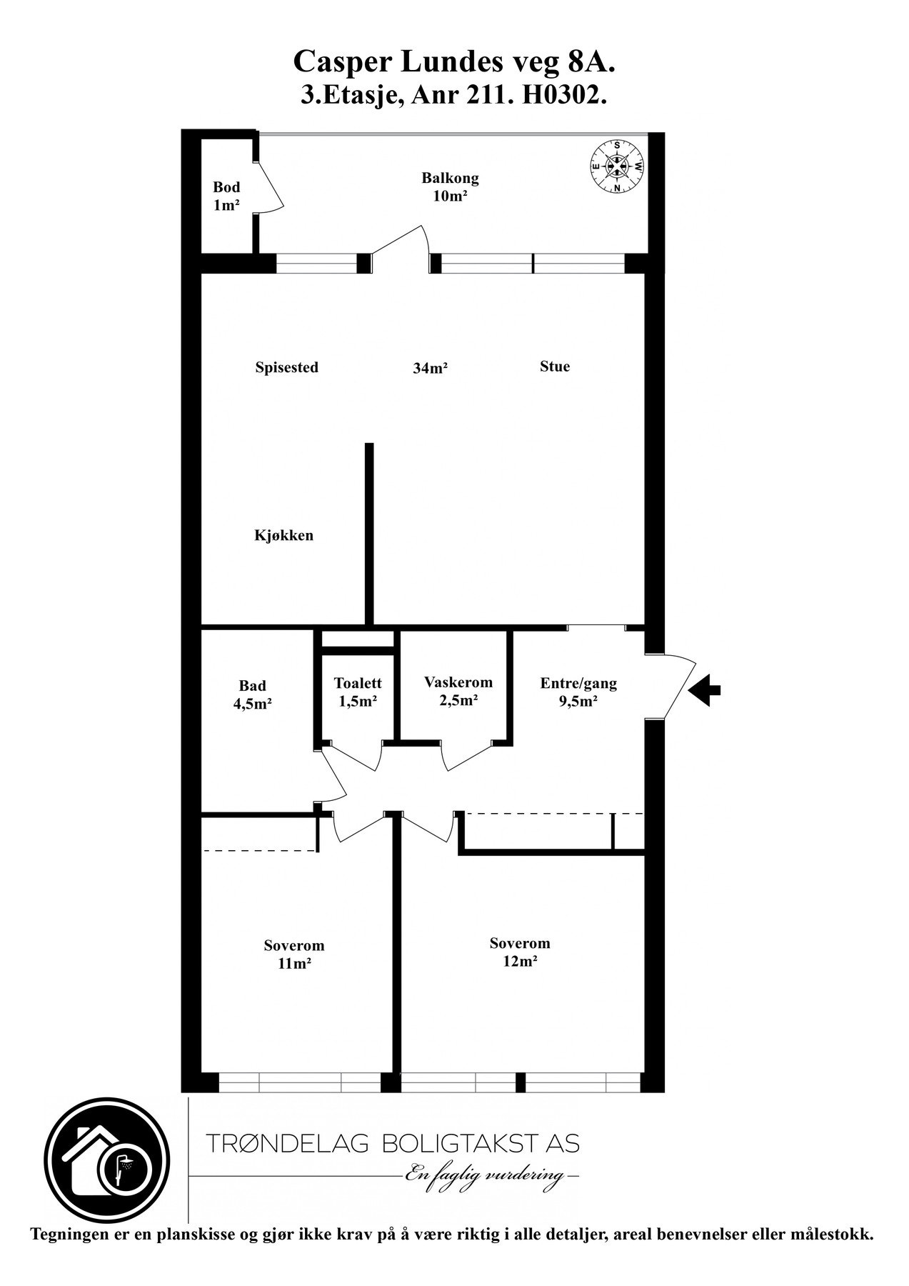 Planskisse. Galleribilde