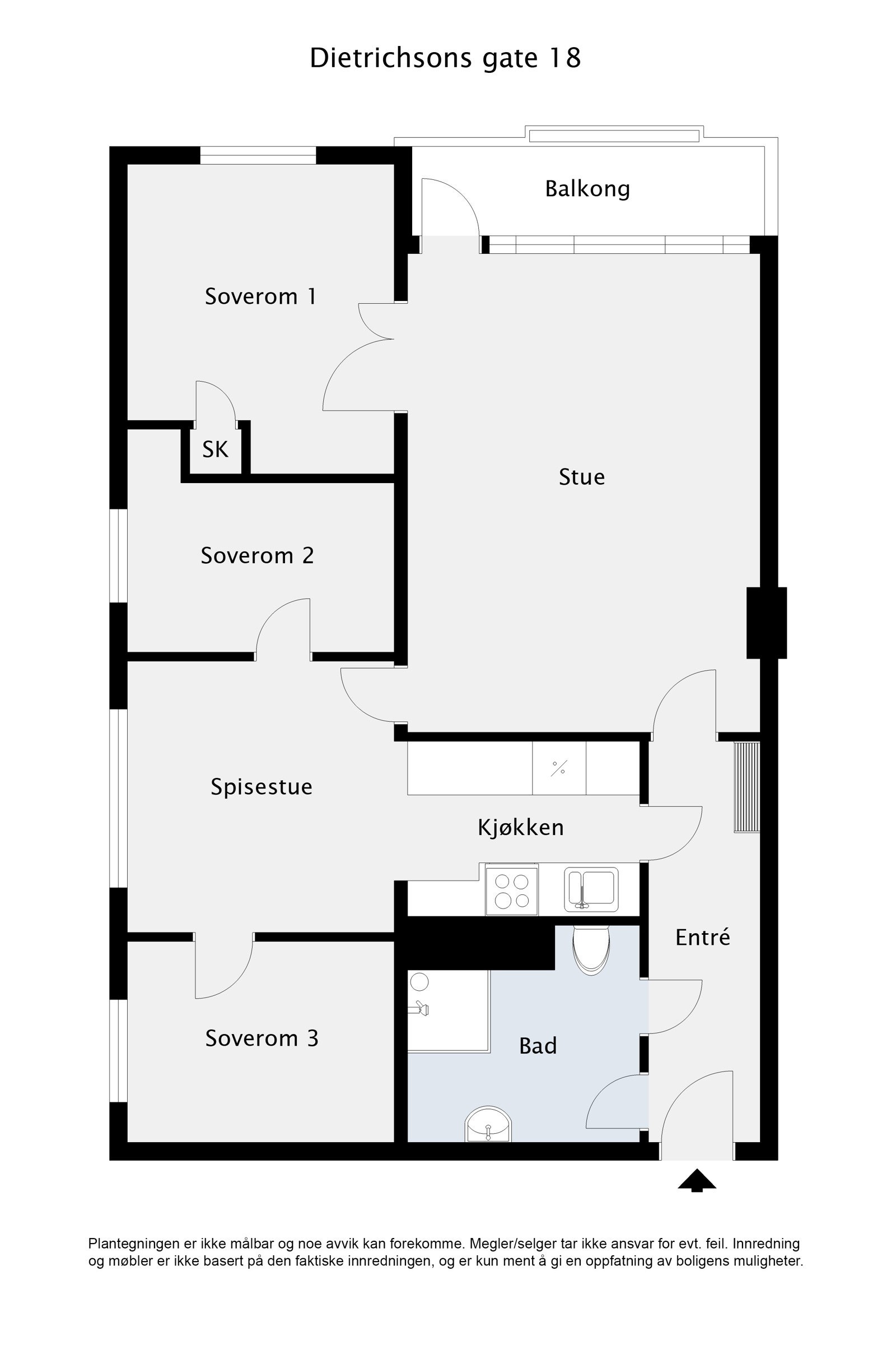 2D Plantegning Galleribilde