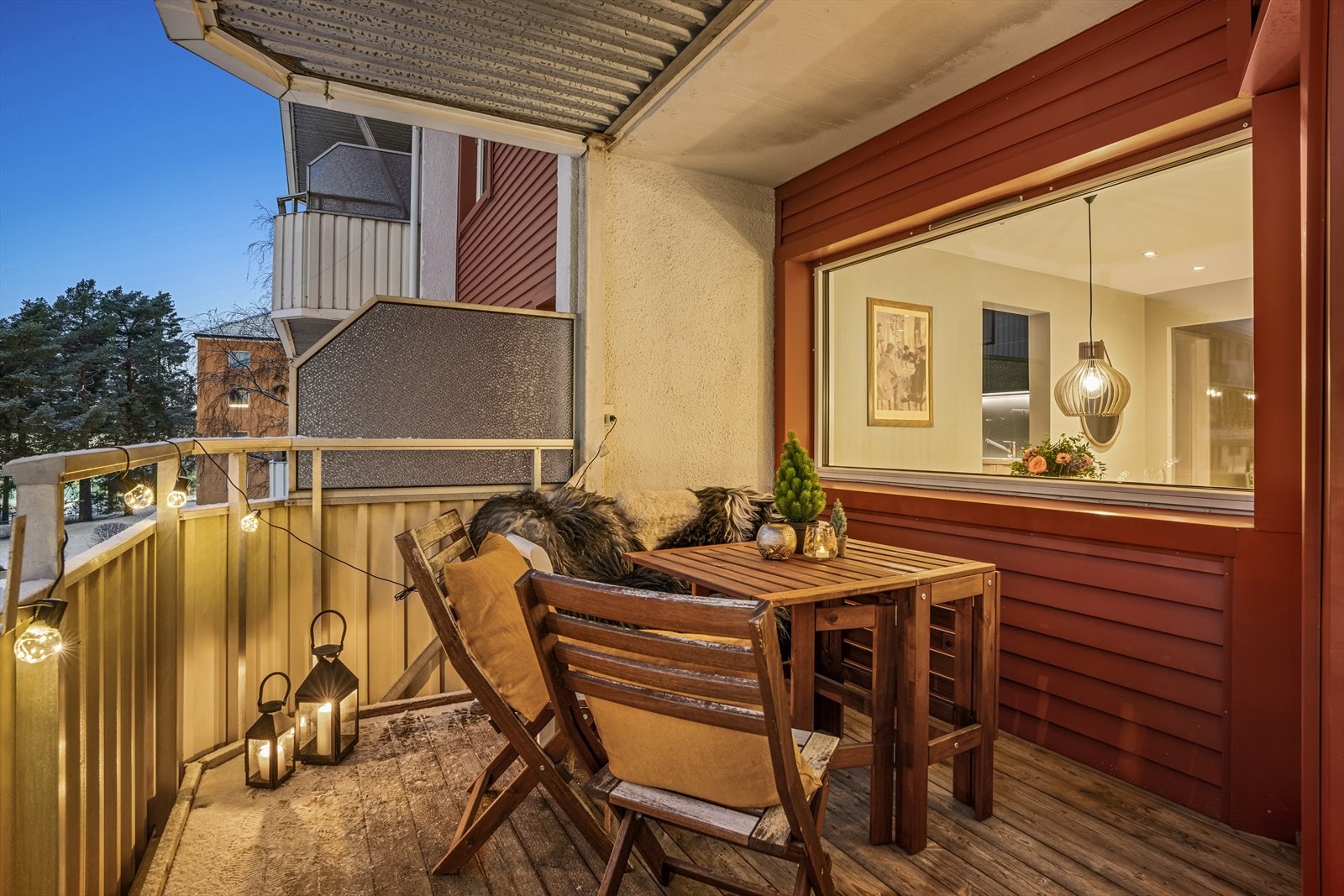 Her kan man nyte fine sommerkvelder. Galleribilde